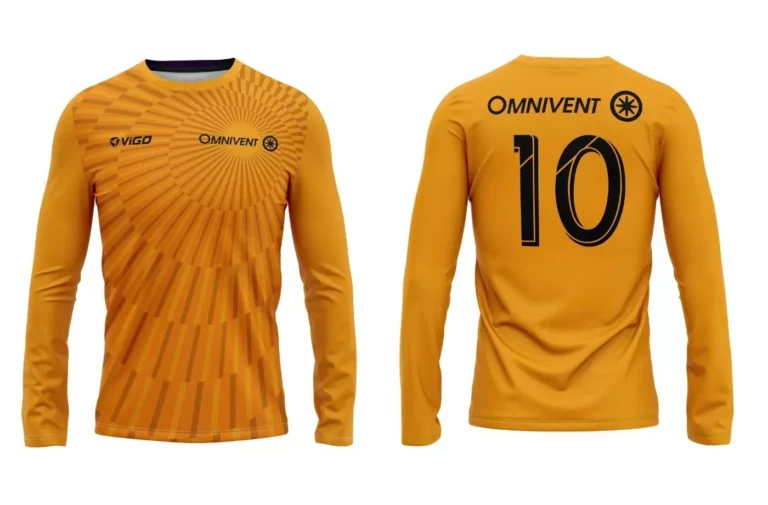 Bluza bramkarska w kolorze pomarańczowym dla modelu Champion 8