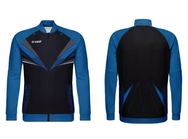 Bluza treningowa z długim zamkiem - wzór 1