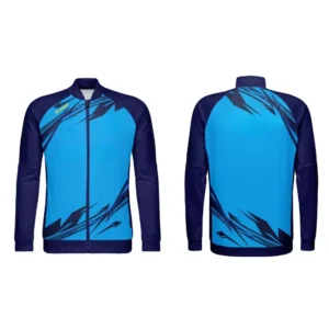 Bluza treningowa bez kaptura z zamkiem - wzór 4