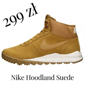 Buty na jesień Nike Hoodland Suede brązowe