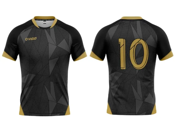 Strój piłkarski Champion 1 w kolorze czarnym