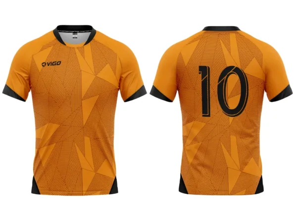 Strój piłkarski Champion 1 w kolorze pomarańczowym