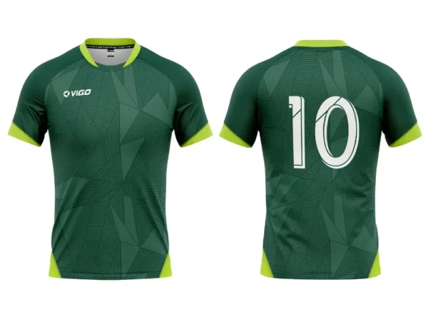 Strój piłkarski Champion 1 w kolorze zielonym