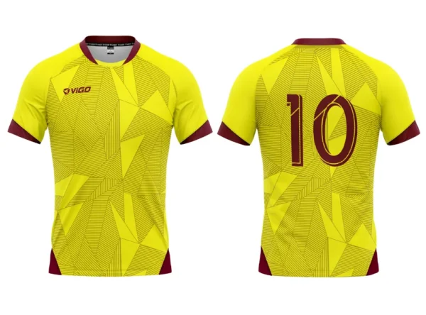 Strój piłkarski Champion 1 w kolorze żółtym