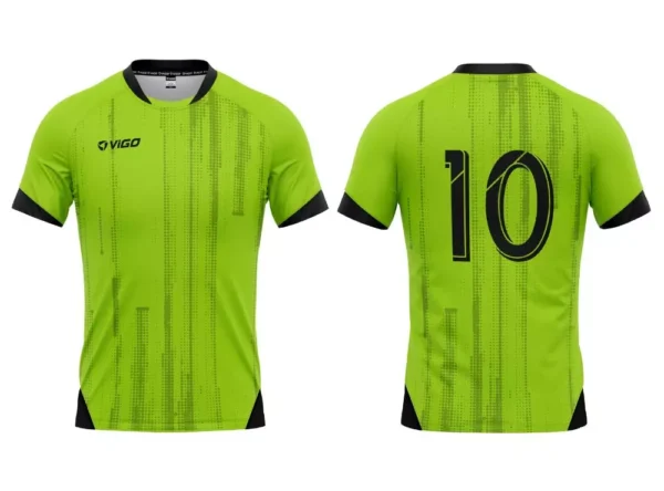 Koszulka piłkarska Champion 2 w kolorze limonkowym