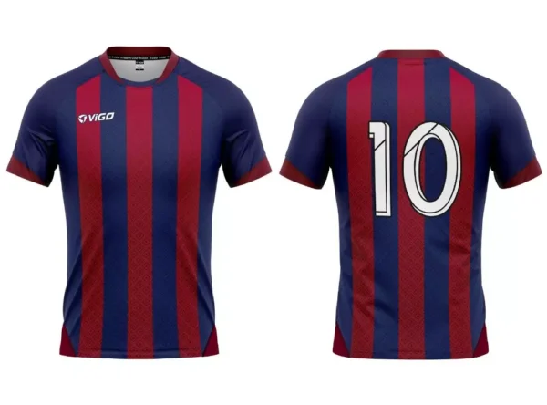 Koszulka piłkarska Champion 3 w kolorze czerwono-granatowym