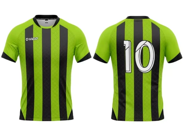 Koszulka piłkarska Champion 3 w kolorze czarno-limonkowym