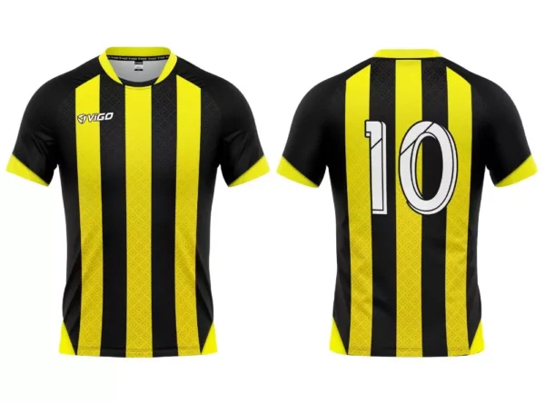 Koszulka piłkarska Champion 3 w kolorze żółto-czarnym