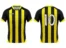 Koszulka piłkarska Champion 3 w kolorze żółto-czarnym
