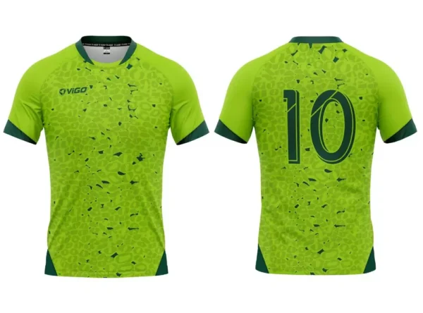 Koszulka piłkarska Champion 5 w kolorze limonkowym