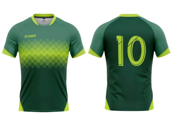 Koszulka piłkarska Champion 6 w kolorze zielono-żółtym