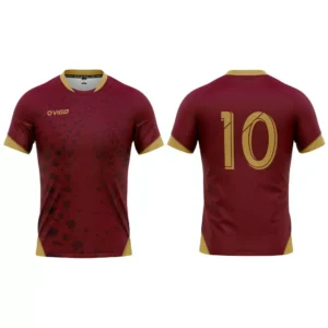 Koszulka piłkarska Champion 7 w kolorze bordowym