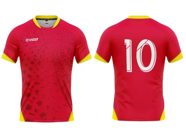 Koszulka piłkarska Champion 7 w kolorze czerwonym