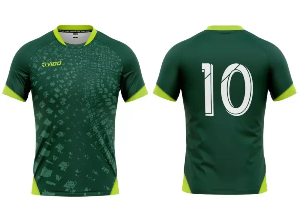 Koszulka piłkarska Champion 7 w kolorze zielonym