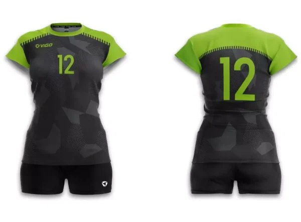 Koszulka siatkarska damska Tactic w kolorze czarnym