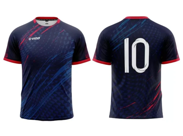 Koszulka piłkarska Striker 2 w kolorze granatowym