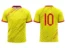 Koszulka piłkarska Striker 2 w kolorze żółtym