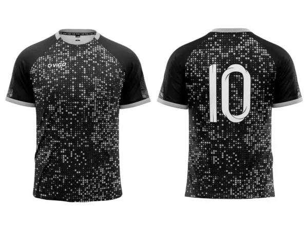 Koszulka piłkarska Striker 3 w kolorze czarnym