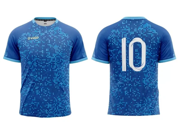 Koszulka piłkarska Striker 3 w kolorze niebieskim