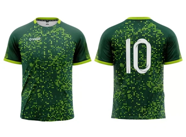 Koszulka piłkarska Striker 3 w kolorze zielonym