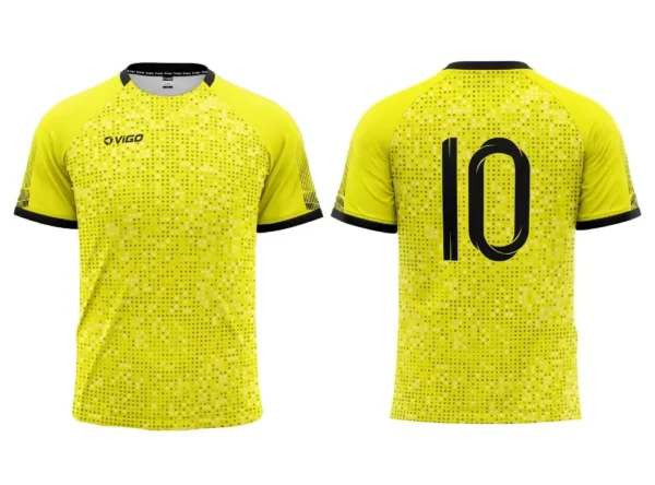 Koszulka piłkarska Striker 3 w kolorze żółtym