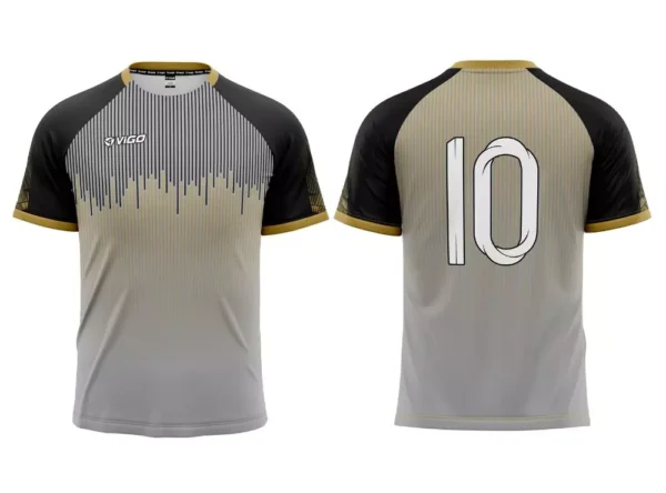 Koszulka piłkarska Striker 4 w kolorze szarym