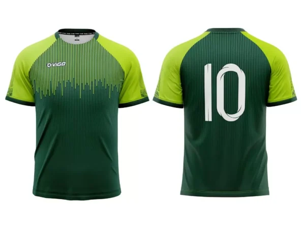 Koszulka piłkarska Striker 4 w kolorze zielonym