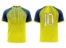 Koszulka piłkarska Striker 4 w kolorze żółtym