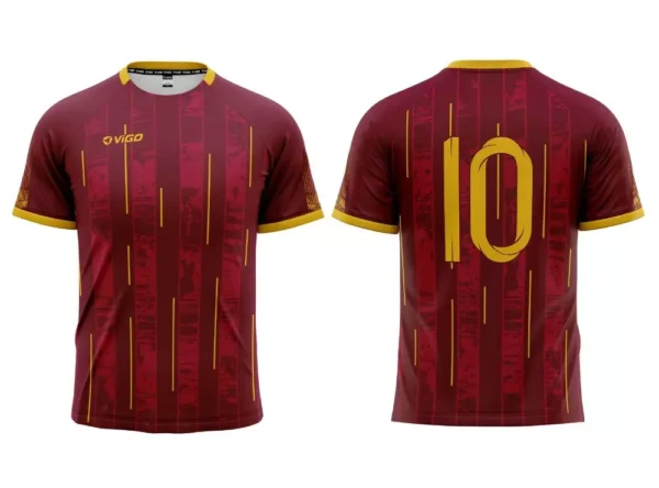 Koszulka piłkarska Striker 5 w kolorze bordowym