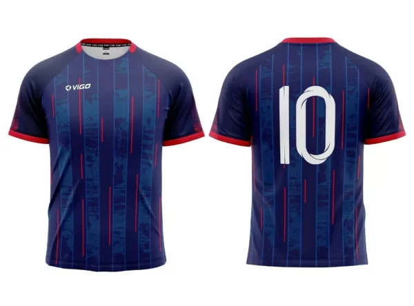 Koszulka piłkarska Striker 5 w kolorze granatowym