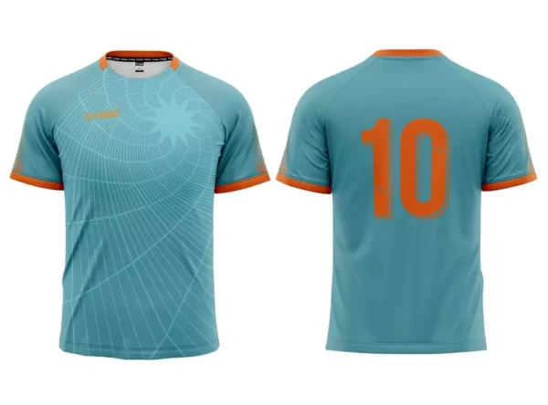 Strój piłkarski Striker 6 w kolorze niebieskim