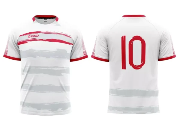 Strój piłkarski Striker 7 w kolorze białym