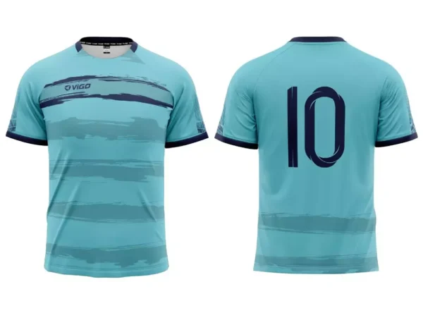 Strój piłkarski Striker 7 w kolorze niebieskim