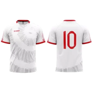 Strój piłkarski Striker 8 w kolorze białym