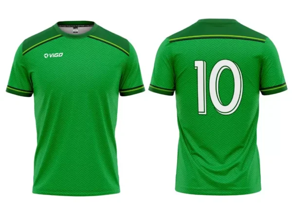 Koszulka piłkarska Team 1 w kolorze zielonym