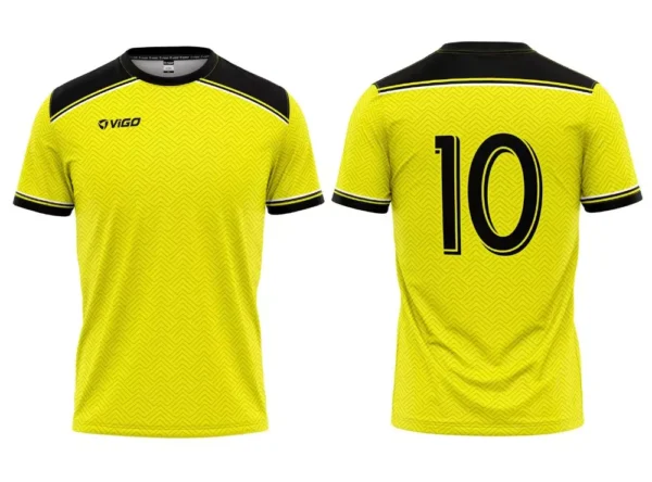 Koszulka piłkarska Team 1 w kolorze żółtym