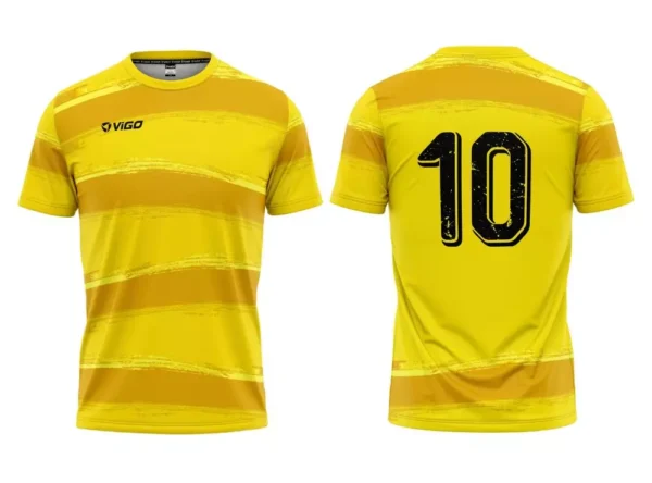 Koszulka piłkarska Team 1 w kolorze żółtym