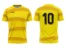 Koszulka piłkarska Team 1 w kolorze żółtym