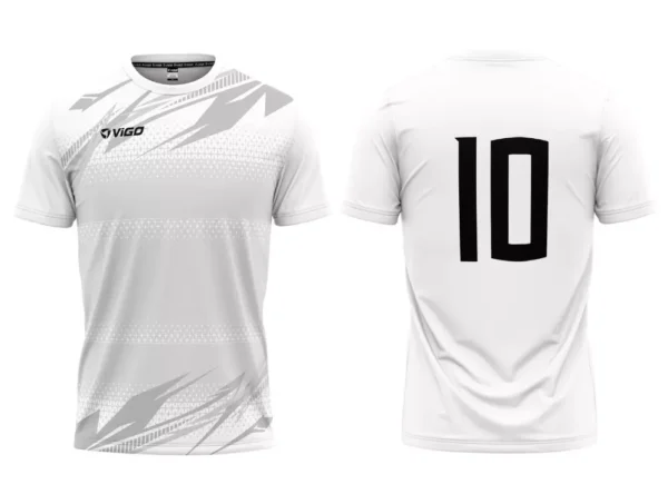 Koszulka piłkarska Team 3 w kolorze białym