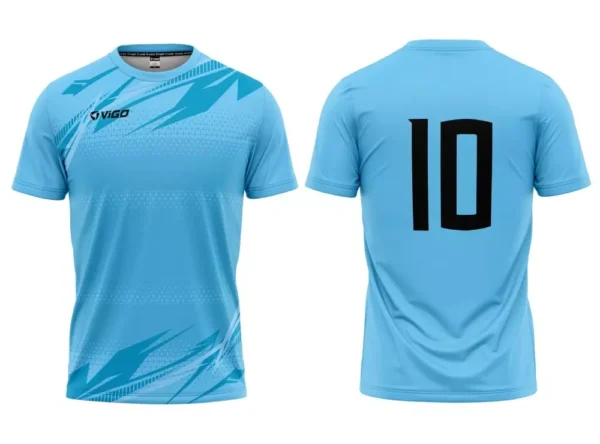 Koszulka piłkarska Team 3 w kolorze niebieskim