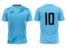 Koszulka piłkarska Team 3 w kolorze niebieskim
