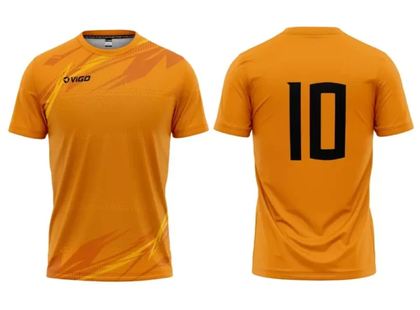 Koszulka piłkarska Team 3 w kolorze pomarańczowym