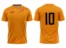 Koszulka piłkarska Team 3 w kolorze pomarańczowym