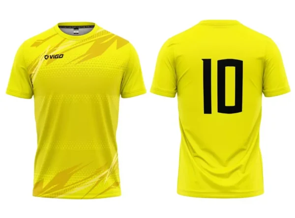 Koszulka piłkarska Team 3 w kolorze żółtym