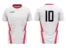 Koszulka piłkarska Team 4 w kolorze białym