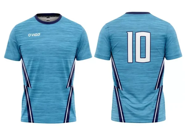 Koszulka piłkarska Team 4 w kolorze błękitnym