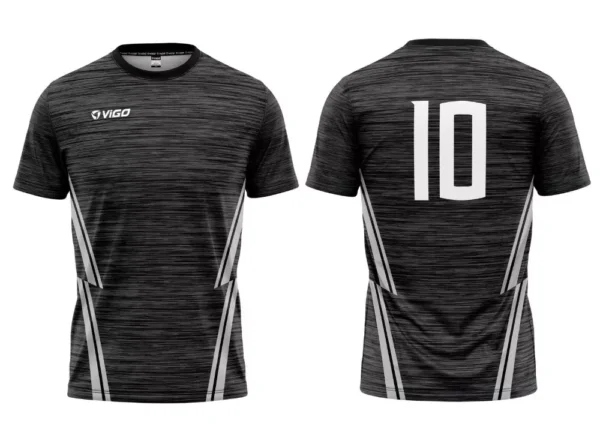 Koszulka piłkarska Team 4 w kolorze czarnym