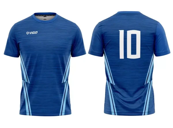 Koszulka piłkarska Team 4 w kolorze niebieskim