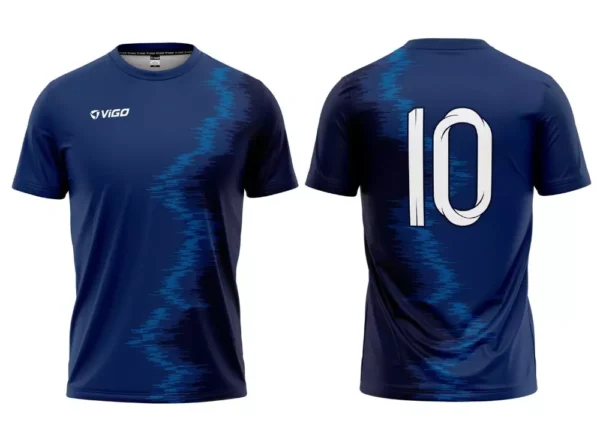 Koszulka piłkarska Team 5 w kolorze granatowym