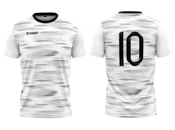 Koszulka piłkarska Team 6 w kolorze białym